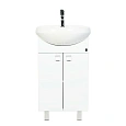 Тумба с раковиной Orange Рио 50 Белая Ri-50TU+RA Тумба с раковиной Orange Рио 50 Белая Ri-50TU+RA