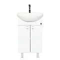 Тумба с раковиной Orange Рио 50 Белая Ri-50TU+RA Тумба с раковиной Orange Рио 50 Белая Ri-50TU+RA