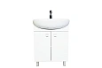 Тумба с раковиной Orange Рио 60 Белая Ri-60TU+RA Тумба с раковиной Orange Рио 60 Белая Ri-60TU+RA