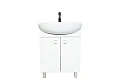 Тумба с раковиной Orange Рио 60 Белая Ri-60TU+RA Тумба с раковиной Orange Рио 60 Белая Ri-60TU+RA