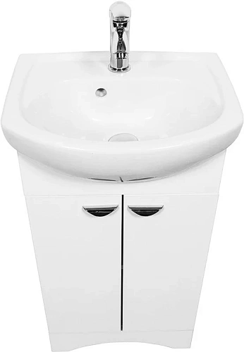 Тумба с раковиной Orange Сити 46 Белая Si-45TU+RA Тумба с раковиной Orange Сити 46 Белая Si-45TU+RA