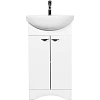Тумба с раковиной Orange Сити 46 Белая Si-45TU+RA