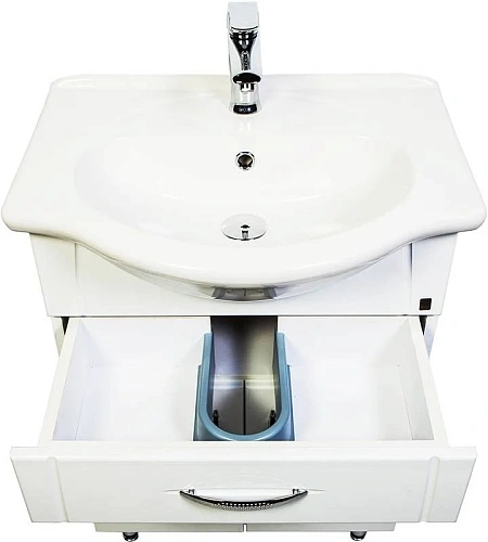 Тумба с раковиной Orange Софи 60 Белая Si-60TU Тумба с раковиной Orange Софи 60 Белая Si-60TU