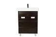 Тумба с раковиной Orange Таис 60 Венге Ta-60TUV+RA Тумба с раковиной Orange Таис 60 Венге Ta-60TUV+RA