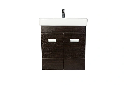 Тумба с раковиной Orange Таис 60 подвесная Венге TP2-TUV+RA Тумба с раковиной Orange Таис 60 подвесная Венге TP2-TUV+RA