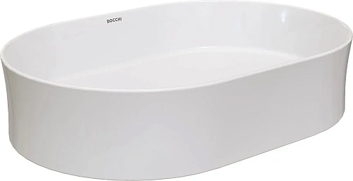 Тумба с раковиной STWORKI Берген 100 белая с темной столешницей, раковина Bocchi Sottile 1521-001-01 566625 Тумба с раковиной STWORKI Берген 100 белая с темной столешницей, раковина Bocchi Sottile 1521-001-01 566625