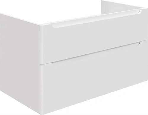 Тумба с раковиной STWORKI Берген 100 белая со светлой столешницей, Soul 1 549501 Тумба с раковиной STWORKI Берген 100 белая со светлой столешницей, Soul 1 549501