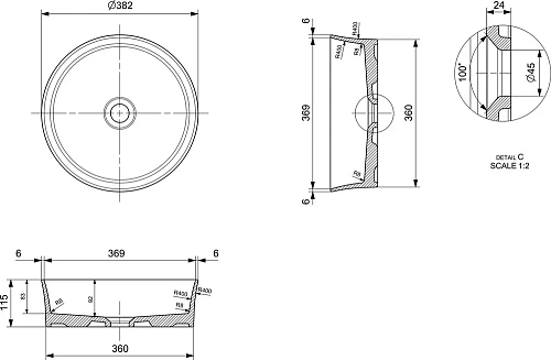 Тумба с раковиной STWORKI Берген 60 белая со светлой столешницей, раковина Sottile 1478-001-0125 566 566653 Тумба с раковиной STWORKI Берген 60 белая со светлой столешницей, раковина Sottile 1478-001-0125 566 566653