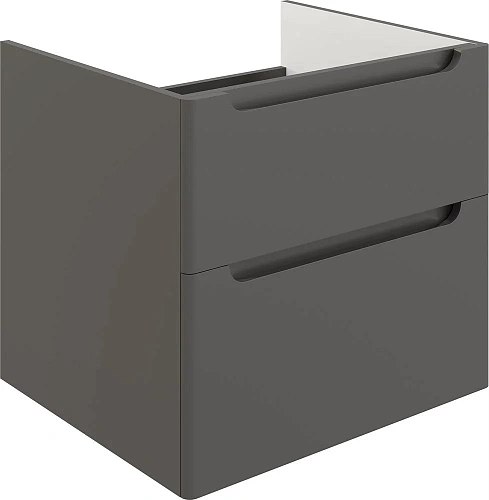 Тумба с раковиной STWORKI Берген 60 серая со светлой столешницей 122, Moduo 55 Leaf, L 549670 Тумба с раковиной STWORKI Берген 60 серая со светлой столешницей 122, Moduo 55 Leaf, L 549670