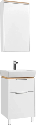 Тумба с раковиной STWORKI Дублин 50 подвесная, с накладной раковиной, узкая, в скандинавском стиле 4 406297 Тумба с раковиной STWORKI Дублин 50 подвесная, с накладной раковиной, узкая, в скандинавском стиле 4 406297