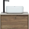 Тумба с раковиной STWORKI Карлстад 60 дуб рустикальный, простоун беж, с отверстием под смеситель в с 425188 Тумба с раковиной STWORKI Карлстад 60 дуб рустикальный, простоун беж, с отверстием под смеситель в с 425188