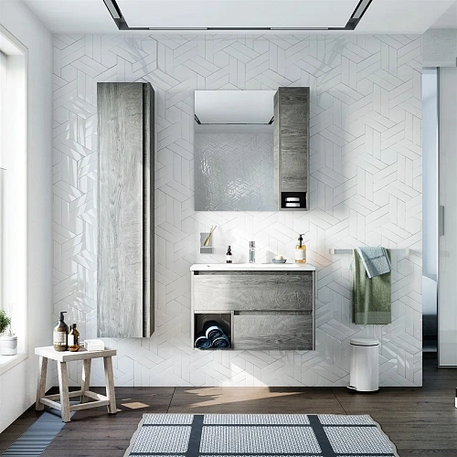 Тумба с раковиной STWORKI Карлстад 75 дуб рошелье 418852 Тумба с раковиной STWORKI Карлстад 75 дуб рошелье 418852