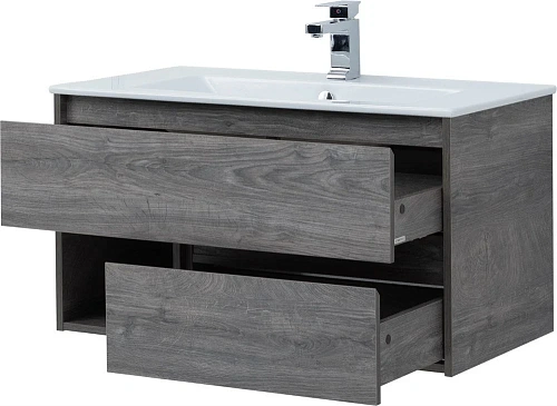 Тумба с раковиной STWORKI Карлстад 90 дуб рошелье 421757 Тумба с раковиной STWORKI Карлстад 90 дуб рошелье 421757