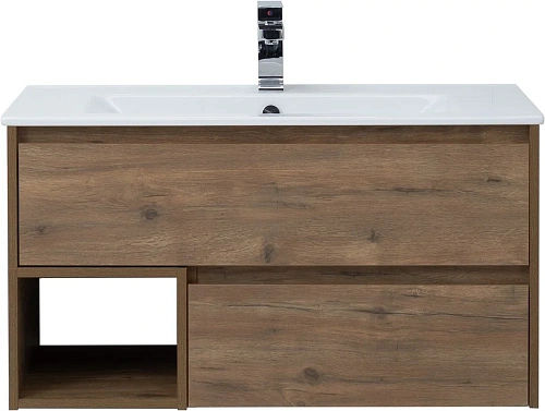 Тумба с раковиной STWORKI Карлстад 90 дуб рустикальный 421760 Тумба с раковиной STWORKI Карлстад 90 дуб рустикальный 421760