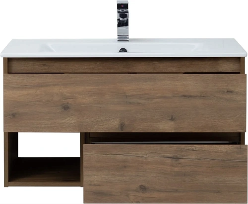 Тумба с раковиной STWORKI Карлстад 90 дуб рустикальный 421760 Тумба с раковиной STWORKI Карлстад 90 дуб рустикальный 421760