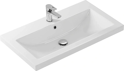 Тумба с раковиной STWORKI Копенгаген 80 белая 467190 Тумба с раковиной STWORKI Копенгаген 80 белая 467190