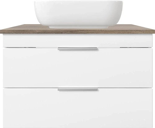 Тумба с раковиной STWORKI Копенгаген 80 белая, с раковиной STWORKI Moduo 50 Square 584905 Тумба с раковиной STWORKI Копенгаген 80 белая, с раковиной STWORKI Moduo 50 Square 584905