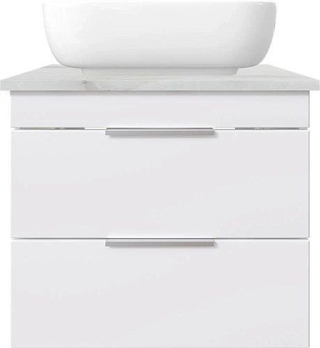 Тумба с раковиной STWORKI Копенгаген Копенгаген 60 белая, со столешницей Stone Aura 60 и сифоном Neo 582088 Тумба с раковиной STWORKI Копенгаген Копенгаген 60 белая, со столешницей Stone Aura 60 и сифоном Neo 582088