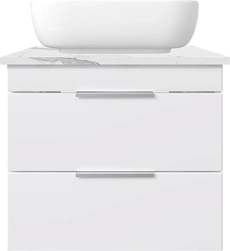 Тумба с раковиной STWORKI Копенгаген Копенгаген 60 белая, со столешницей Stone Energy 60 и сифоном N 582086 Тумба с раковиной STWORKI Копенгаген Копенгаген 60 белая, со столешницей Stone Energy 60 и сифоном N 582086