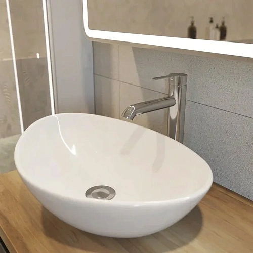 Тумба с раковиной STWORKI Копенгаген Копенгаген 60 белая, со столешницей Stone Life 60 и сифоном Neo 582085 Тумба с раковиной STWORKI Копенгаген Копенгаген 60 белая, со столешницей Stone Life 60 и сифоном Neo 582085