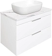 Тумба с раковиной STWORKI Копенгаген Копенгаген 80 белая, со столешницей Stone Energy 80 и сифоном N 582090 Тумба с раковиной STWORKI Копенгаген Копенгаген 80 белая, со столешницей Stone Energy 80 и сифоном N 582090