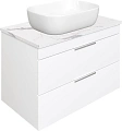 Тумба с раковиной STWORKI Копенгаген Копенгаген 80 белая, со столешницей Stone Energy 80 и сифоном N 582090 Тумба с раковиной STWORKI Копенгаген Копенгаген 80 белая, со столешницей Stone Energy 80 и сифоном N 582090
