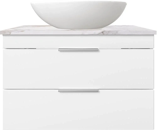 Тумба с раковиной STWORKI Копенгаген Копенгаген 80 белая, со столешницей Stone Life 80 и сифоном Neo 582089 Тумба с раковиной STWORKI Копенгаген Копенгаген 80 белая, со столешницей Stone Life 80 и сифоном Neo 582089