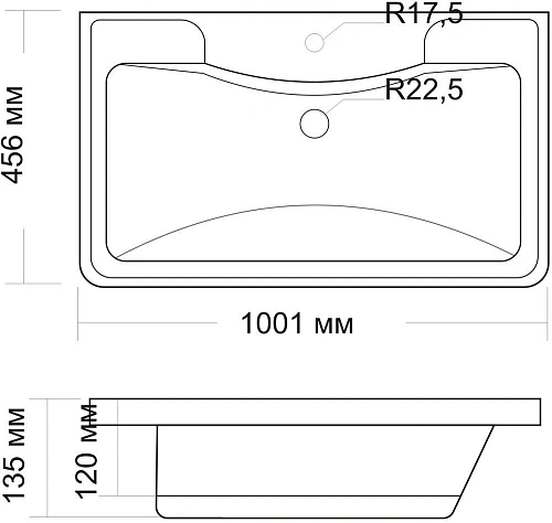 Тумба с раковиной STWORKI Монтре 100 белая 555337 Тумба с раковиной STWORKI Монтре 100 белая 555337