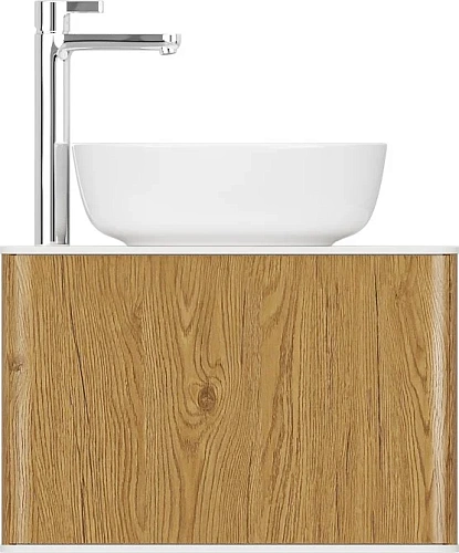 Тумба с раковиной STWORKI Ноттвиль 60 дуб верона, с отверстием под смеситель 414394 Тумба с раковиной STWORKI Ноттвиль 60 дуб верона, с отверстием под смеситель 414394