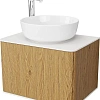 Тумба с раковиной STWORKI Ноттвиль 60 дуб верона, с отверстием под смеситель 414394 Тумба с раковиной STWORKI Ноттвиль 60 дуб верона, с отверстием под смеситель 414394