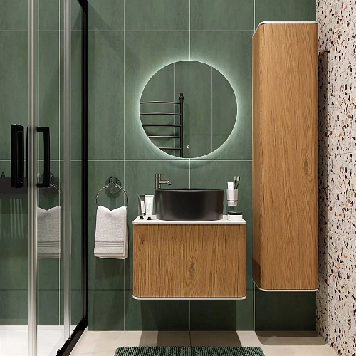 Тумба с раковиной STWORKI Ноттвиль 60 дуб верона, с отверстием под смеситель, с раковиной на выбор 5 548163 Тумба с раковиной STWORKI Ноттвиль 60 дуб верона, с отверстием под смеситель, с раковиной на выбор 5 548163