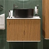 Тумба с раковиной STWORKI Ноттвиль 60 дуб верона, с отверстием под смеситель, с раковиной на выбор 5 548163