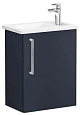 Тумба с раковиной Vitra Root 45 см 68064 матовый темно-синий, правая Тумба с раковиной Vitra Root 45 см 68064 матовый темно-синий, правая