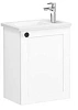 Тумба с раковиной Vitra Root Classic 45 см 68610 матовая белая, правая Тумба с раковиной Vitra Root Classic 45 см 68610 матовая белая, правая