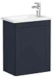 Тумба с раковиной Vitra Root Classic 45 см 68615 матовая темно-синяя, правая Тумба с раковиной Vitra Root Classic 45 см 68615 матовая темно-синяя, правая
