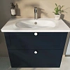 Тумба с раковиной Vitra Root Classic 60 см 68853 матовая темно-синяя Тумба с раковиной Vitra Root Classic 60 см 68853 матовая темно-синяя