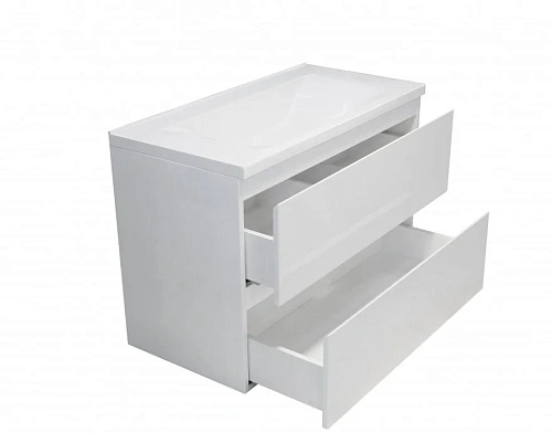 Тумба с раковиной Эстет Bali ФР-00002083 1000х450 подвесная 2 ящика Тумба с раковиной Эстет Bali ФР-00002083 1000х450 подвесная 2 ящика