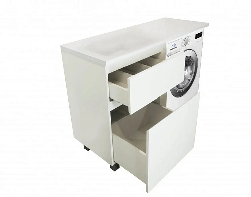 Тумба с раковиной Эстет Dallas Luxe ФР-00002315 1000х482 левая, напольная 2 ящика Тумба с раковиной Эстет Dallas Luxe ФР-00002315 1000х482 левая, напольная 2 ящика