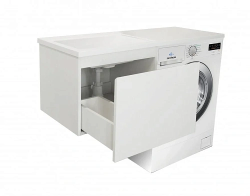 Тумба с раковиной Эстет Dallas Luxe ФР-00002304 1150х482 левая, подвесная 1 ящик Тумба с раковиной Эстет Dallas Luxe ФР-00002304 1150х482 левая, подвесная 1 ящик