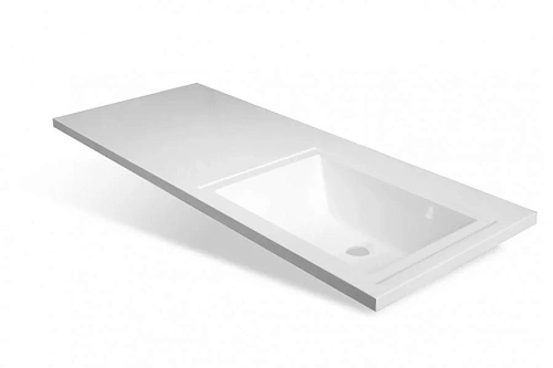 Тумба с раковиной Эстет Dallas Luxe ФР-00002277 1300х482 правая, подвесная 2 ящика Тумба с раковиной Эстет Dallas Luxe ФР-00002277 1300х482 правая, подвесная 2 ящика