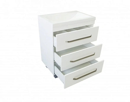 Тумба с раковиной Эстет Monaco 60 ФР-00002264 напольная 3 ящика Тумба с раковиной Эстет Monaco 60 ФР-00002264 напольная 3 ящика