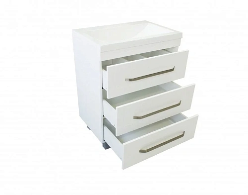 Тумба с раковиной Эстет Monaco 60 ФР-00002264 напольная 3 ящика Тумба с раковиной Эстет Monaco 60 ФР-00002264 напольная 3 ящика