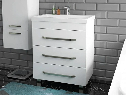 Тумба с раковиной Эстет Monaco 70 ФР-00002265 напольная 3 ящика Тумба с раковиной Эстет Monaco 70 ФР-00002265 напольная 3 ящика