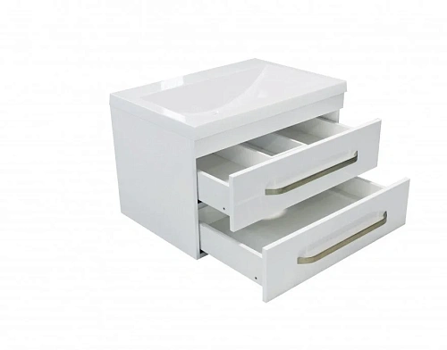 Тумба с раковиной Эстет Monaсo ФР-00002137 700х480 подвесная 2 ящика Тумба с раковиной Эстет Monaсo ФР-00002137 700х480 подвесная 2 ящика