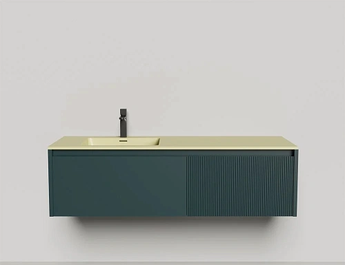 Тумба со столешницей Salini Domino 1400 27D.СС.080.060.E эмаль влагостойкий мдф Тумба со столешницей Salini Domino 1400 27D.СС.080.060.E эмаль влагостойкий мдф