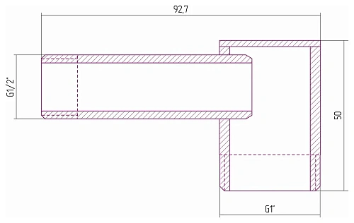 Уголок Сунержа 1 нар.р. - 1/2 нар.р. 051-1506-0112 Состаренная латунь Уголок Сунержа 1 нар.р. - 1/2 нар.р. 051-1506-0112 Состаренная латунь