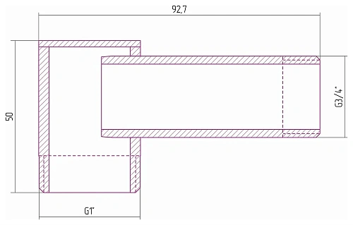 Уголок Сунержа 1 нар.р. - 3/4 нар.р. 03-1506-0134 Золото Уголок Сунержа 1 нар.р. - 3/4 нар.р. 03-1506-0134 Золото
