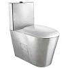 Унитаз напольный Nofer 13016.S, хром матовый