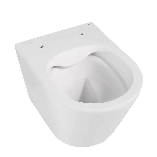 Унитаз подвесной ABBER Bequem AC1102MW белый матовый, безободковый с крышкой микролифт Унитаз подвесной ABBER Bequem AC1102MW белый матовый, безободковый с крышкой микролифт