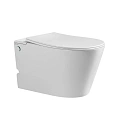 Унитаз подвесной ABBER Bequem AC1106P белый с импульсным смывом с крышкой микролифт Унитаз подвесной ABBER Bequem AC1106P белый с импульсным смывом с крышкой микролифт